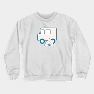 camping, hiking, Campfire, Ikon, Camper Crewneck Sweatshirt